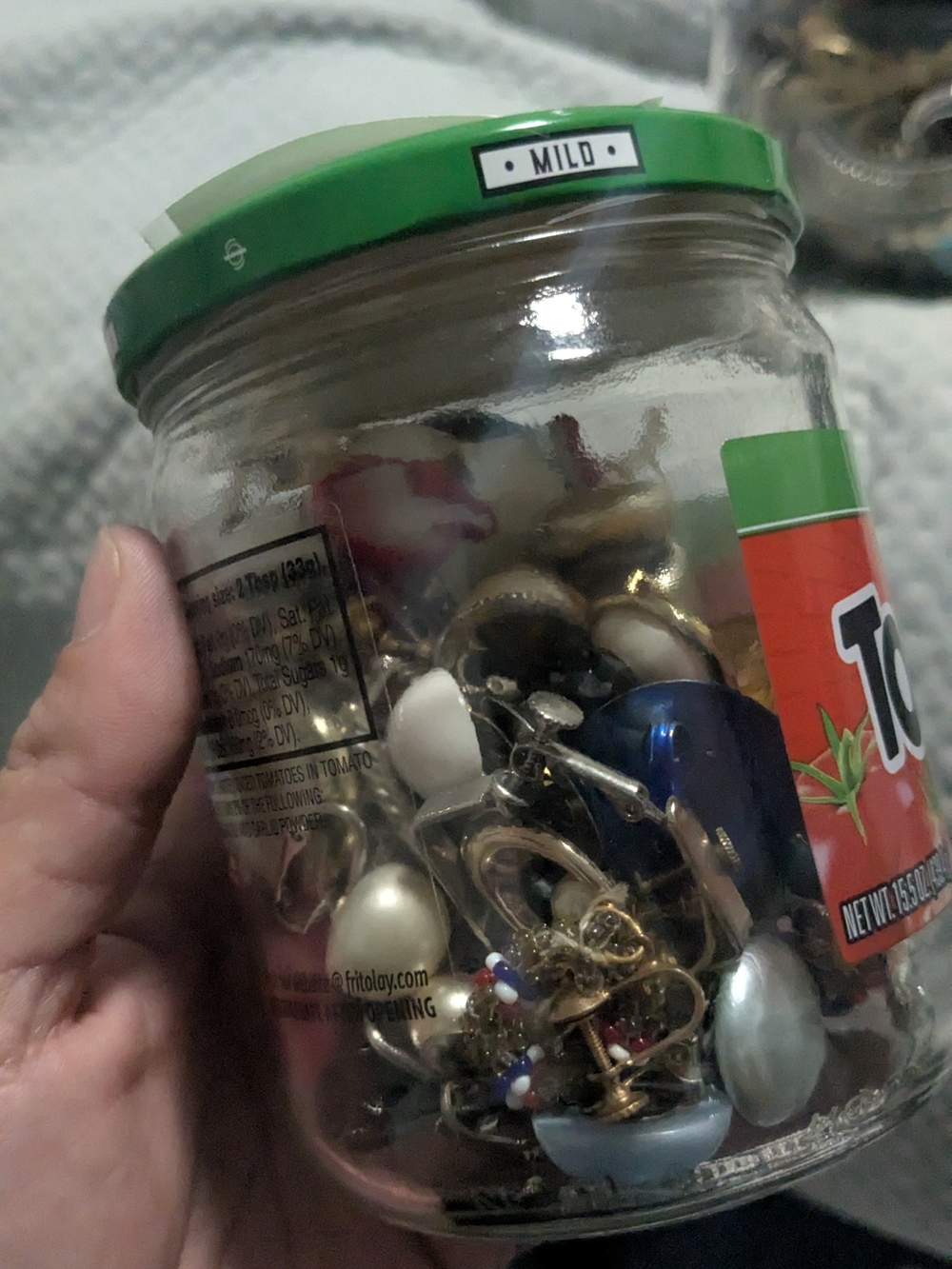 Mystery Clip-on Earrings Jar